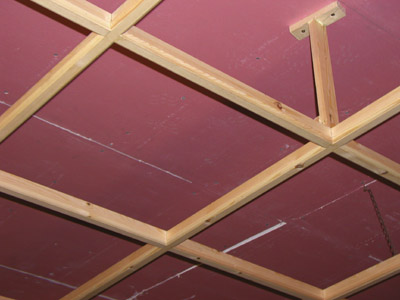Building the ceiling